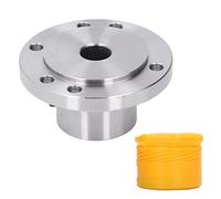 LOCADENCE Piastra Frontale per Tornio per la Lavorazione del Legno, 6 Fori di Montaggio Piastra Frontale per Mandrino Durevole in Acciaio al Manganese (14mm)