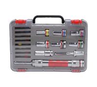 LOCADENCE Set di bussole e punte, set di cacciaviti per dadi a esagono incassato con prolunga da 8 mm, punte per trapano a percussione multifunzionali