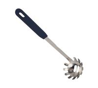 LOCADENCE Spatola Pasta, Forchetta Pasta Antiaderente Acciaio Inossidabile 304, Rastrello Spaghetti Multifunzionale con Foro per Appendere per Cucinare e Servire le Tagliatelle