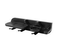 LOCADENCE Stazione Supporto Manomissione Espresso, 12,6 X 2,8 X 3,1 Pollici Stazione Caffè Parete, Scaffale Stoccaggio Portafilter da 58 mm per Domestica
