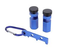 Locadence Tall Stair Gauge, Strumento di layout in lega in metallo in lega di alluminio con rafter e supporto, arresto quadrato non di slittamento per inquadratura quadrata