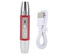 LOCADENCE Torcia in Giada, Doppia Testa in Lega di Alluminio e Acciaio Inossidabile 4 Sorgenti Luminose Perline LED KX4 Torcia di Ricarica USB per la Valutazione di Gioielli in Giada