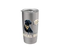 Local Boy Black Lab Hunting Bicchiere termico in acciaio inox doppia parete
