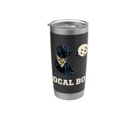 Local Boy Black Lab Hunting Bicchiere termico in acciaio inox doppia parete