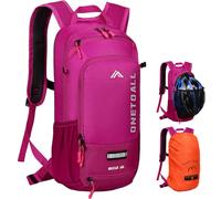 LOCAL LION Zaino Mtb 10L con Coprizaino e Copricasco, Zaini Bici Ultraleggero per Uomo e Donna, Zainetto Ciclismo Traspirante, Zainetti Mountain Bike per Trail Running Moto Trekking e Sci