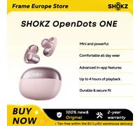 【LOCAL+】SHOKZ OpenDots ONE E310 Cuffie Bluetooth wireless aperte V5.4 con microfono, audio Dolby, impermeabili, lunga durata della batteria, nuove