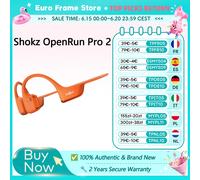 【Local+】SHOKZ OpenRun Pro 2 S820/S821 Cuffie sportive Open Ear Auricolari Bluetooth 5.3 Microfono con cancellazione del rumore IP55 Impermeabili