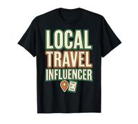 Local Travel Influencer Errand Maglietta