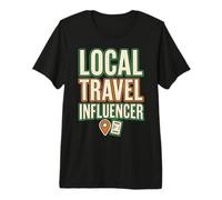 Local Travel Influencer Errand Maglietta Premium