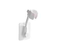 Locale per doccia Supporto for soffione doccia, supporto da parete, mensola for bagno, spruzzatore multicolore(White)