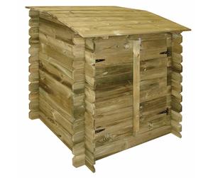 Locale tecnico in legno per piscine fuori-terra Northwood