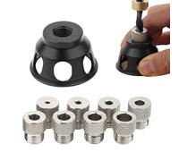 Localizador de Taladros, Localizador de Punzone | Punch Locator - Dowel Drill Guide, Punch Locator, Portable Drilling Device, Woodworking Tool, Hand Drills, Drill Bit for Hole Drilling