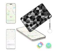 Localizzatore Android e Apple,Tracker Smart Carta GPS Compatibile con iOS Dov’è/Find My e Google Find Hub,dispositivo anti smarrimento card per Valigie,Borse