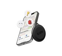 Localizzatore Apple Dov'è, Traccia i miei cerchi, impermeabile e compatibile con IP65 - Nero