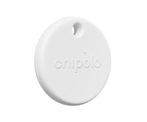 Localizzatore Bluetooth Chipolo POP per Apple Find My e Google Find My Device Tag portachiavi Bianco 120 dB portata 60 m avviso di separazione IPX5 - Nouvo