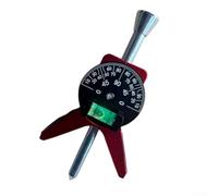 Localizzatore centrale per tubi, strumento di centraggio marcatore, strumento di installazione, sonda per tubi con ghiera regolabile per goniometro a bolla, per misurare il diametro dei tubi