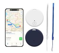 Localizzatore Chiavi Portachiavi Bluetooth Tracker GPS Android Avanzato,Compatibile con iOS e Android, Trasmettitore Wireless per Chiavi, Zaini,2 Pezzi