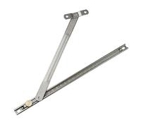 Localizzatore del rinforzo vento. Controllo fermo della posizione finestra in alluminio. Limitatore supporto scorrevole