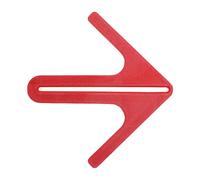 Localizzatore di centri di carpenteria: indicatore di marcatura centrale, dispositivo di centraggio preciso per progetti artigianali | Strumento di posizionamento per incisione, assemblaggio e