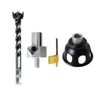 Localizzatore di foratura verticale Lavorazione del legno Pocket Hole Drill Guide Doweling Jigs Mobili Angoli dritti Punzonatura Strumento di perforazione Creatore di mobili Guida trapano