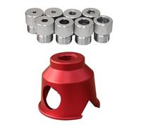 Localizzatore di fori in alluminio Maschere Centro Guida per trapano Aprifori incernierato Strumento per la lavorazione del legno Accessori Puncher Localizzatore guida trapano in alluminio