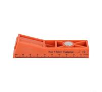 Localizzatore di fori tascabili ad angolo di 15 gradi per falegnameria e assemblaggio di pannelli con design di base stabile e uscita geometrica del foro coerente