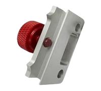 Localizzatore di guide per trapano | Maschera per fori tascabili in lega regolabile resistente | Localizzatore di tasselli per la lavorazione del legno, per casa, fabbrica, studio, negozio di mobili