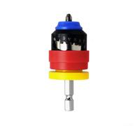 Localizzatore di profondità di foratura regolabile a 7 stop per cacciaviti con gambo esagonale, progettato per un controllo preciso della profondità su pannelli compositi e melamminici (2 pezzi)