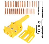 Localizzatore di punzonatura per le facce di Wood Set Strumento per allineamento con foro tascabile per allineamento preciso