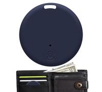 Localizzatore di ricerca chiavi | Stick On Round Wireless Item Finder per Portachiavi | Localizzatore di oggetti con raggio d'azione di 42 piedi e funzione di promemoria allarme per chiavi, animali do