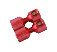 Localizzatore flangiato a doppio foro duraturo con indicatore di grado integrato, lega leggera per assemblaggio tubi industriali perno di allineamento flangia con livelli Set di perni di allineamento