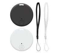 Localizzatore GPS 2 Pcs Smart Air Tracker Tag Compatibile con iOS e Android, Portachiavi GPS Android per Valigia/Gatti/Borsa/Bambini/Cani, Localizzatore Portatile con Allarme Sonoro