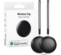 Localizzatore GPS 2 Pezzi Smart Air Tracker Tag - Compatibile Con "Apple Dov'È"