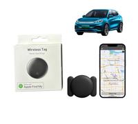 Localizzatore GPS Auto Magnetico Nascosto, GPS Tracker Senza SIM/Abbonamento, Compatibile con Google Find My Android, Localizzatore per Animali/Bambini/Veicoli (nero for ios)