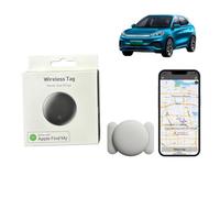 Localizzatore GPS Auto Magnetico Nascosto, GPS Tracker Senza SIM/Abbonamento, Compatibile con Google Find My Android, Localizzatore per Animali/Bambini/Veicoli (bianco for ios)