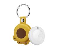 Localizzatore GPS Mitag Bluetooth Smart Locator Dispositivo anti-smarrimento Chiavi mobili Animali Anziani Bambini Trova Lavora con il mio(White Yellow)