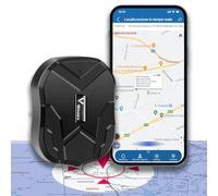 Localizzatore GPS per Auto Anti-perso GPS Tracker con Magnetico Dispositivo GPS Tracker Monitoraggio in Tempo Reale Posizion Impermeabile App Gratuita GPS per AUto Moto Barca 5000mAh