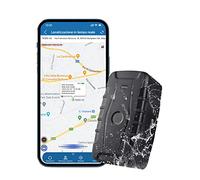 Localizzatore GPS per Auto Anti-perso, Tracciatore di Posizione in Tempo Reale, GPS Tracker con IP67 Impermeabile Geo-fence Alarm App Gratuita 250 Giorni Standby, Impermeabile e Magnete 20000mAh