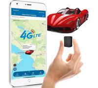 Localizzatore GPS per Auto Con App, Tracker 4G LTE per Veicoli/Moto/Bagagli, Ant