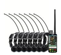 Localizzatore GPS per cani da caccia, collare di posizionamento satellitare, impermeabile fino a 2 m, antenna VHF per un tracciamento migliorato, ideale per gli appassionati di caccia