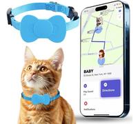Localizzatore GPS per Cat Tracker, collare impermeabile A-irtag compatibile con Apple Find My (solo iOS), dispositivo di localizzazione durevole per gatti
