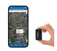Localizzatore GPS Spia Portatile GPS Tracker Satellitare Tracciatore di Posizione In Tempo Real GPS per Auto Moto Bambini, Magnete, Batteria da 1500mAh, Geo-fence Alarm App Gratuita
