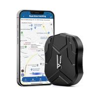 Localizzatore per Auto Tracker GPS senza Abbonamento con APP Gratuita, Monitoraggio in Tempo Reale, Antifurto Moto Camion con Potente Magnete, Traiettoria Storica 5000mAh