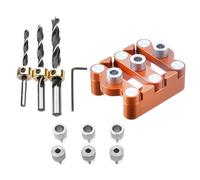 Localizzatore per la lavorazione del legno, strumento per giunti per pannelli in legno, perforatrice per fori dritti, versatile e accurata, per adulti appassionati