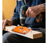 Localizzatore Scanalature Fresatrice - Localizzatore Scanalature 2 in 1 | Guida Fresaggio Regolabile Antiscivolo | Supporto per Fresatrice Taglio Pannelli Tavole | Utensile Falegname Arredamento