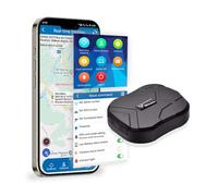 Localizzazione GPS per Auto Anti-perso/Antifurto, GPS Tracker con Potente Magnete Monitoraggio in Tempo Reale, Localizzazione GPS per Auto/Moto, Recinzione elettronica, Pista storica, App Gratuita