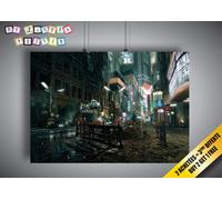 Locandina Blade Runner Cyber Street Rue