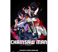 Locandina Chainsaw Man Film Anime Manga 2025