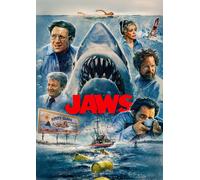 Locandina Del Film Jaws Di Steven Spielberg 1975 50° Anniversario Collezionista