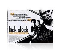 Locandina del film Lock, Stock & Two Smoking Barrels autografata da Vinnie Jones